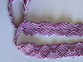 Woven Braided Pink Belt