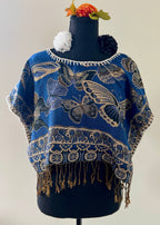 Butterfly Cropped Huipil-style Top