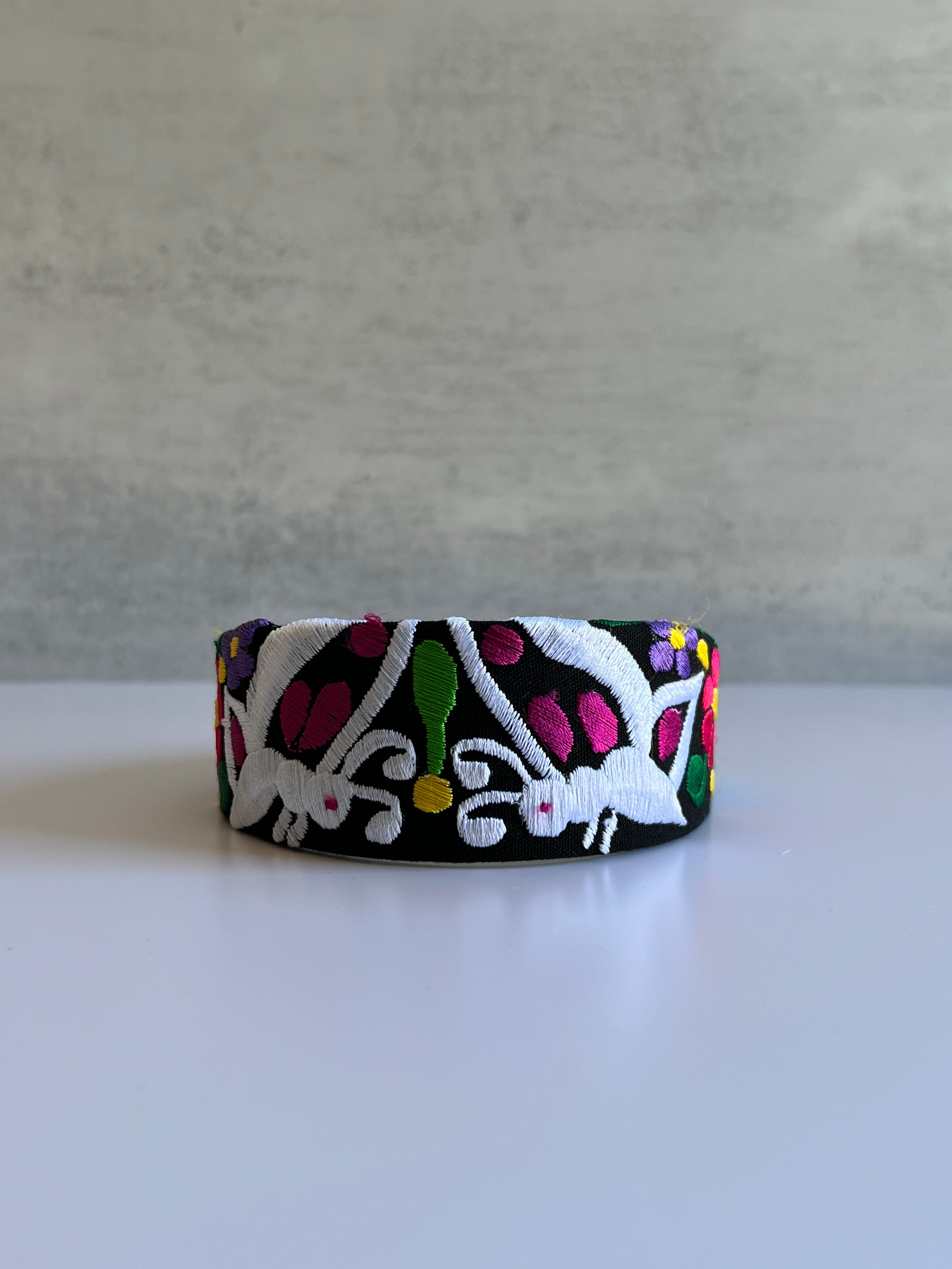 Embroidered Headbands Floral