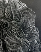“Zapato” by Leon Arrazola- Grabado- Woodcut Printmaking