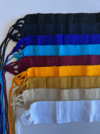 Woven Sash Belt for Dresses/ Shirts, One-Size