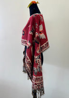 Butterfly Rebozo-Style Woven Shawl / Multi-Way Cover-Up
