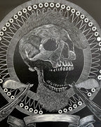 “Sin Título” by Leon Arrazola- Grabado- Woodcut Printmaking
