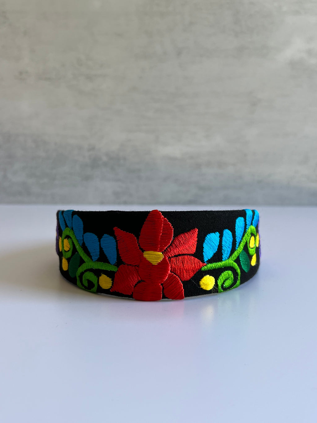 Embroidered Headbands Floral