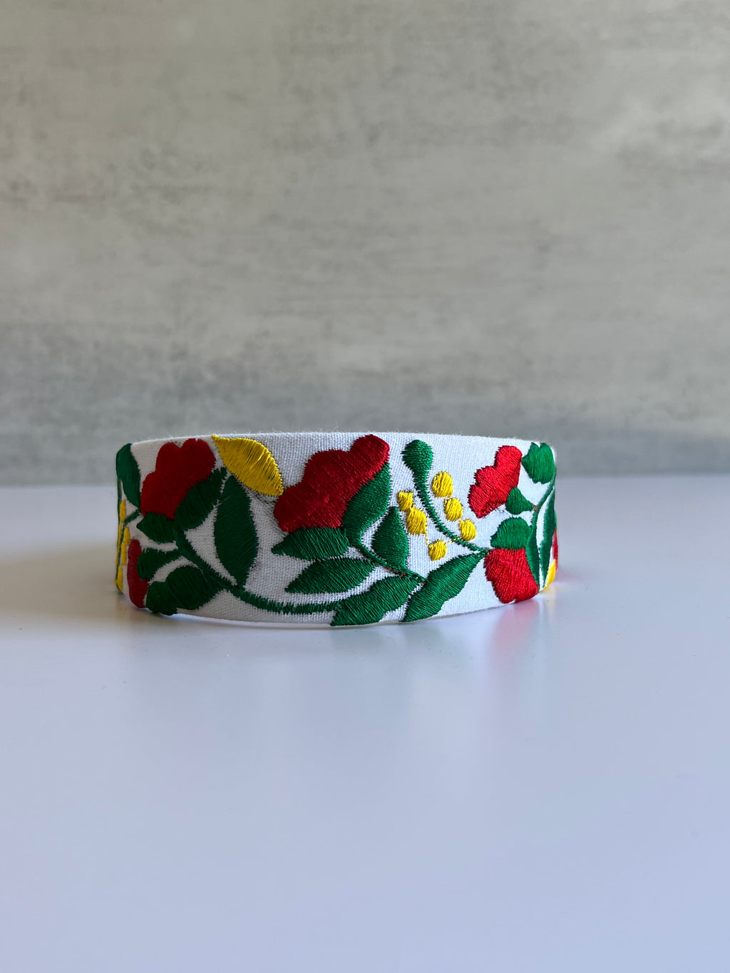 Embroidered Headbands Floral