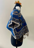 Butterfly Cropped Huipil-style Top