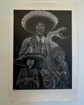 “Zapato” by Leon Arrazola- Grabado- Woodcut Printmaking