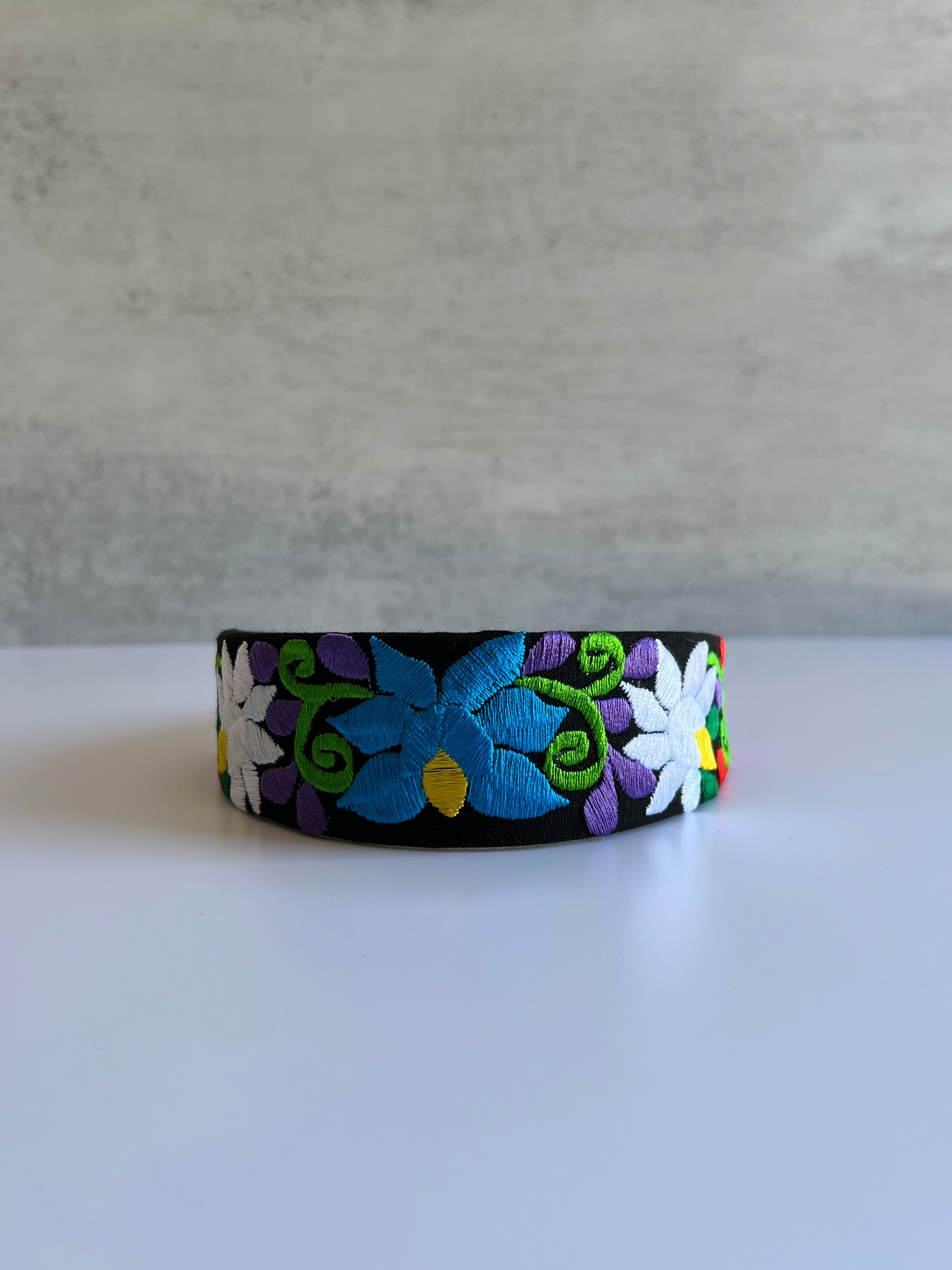 Embroidered Headbands Floral