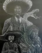 “Zapato” by Leon Arrazola- Grabado- Woodcut Printmaking