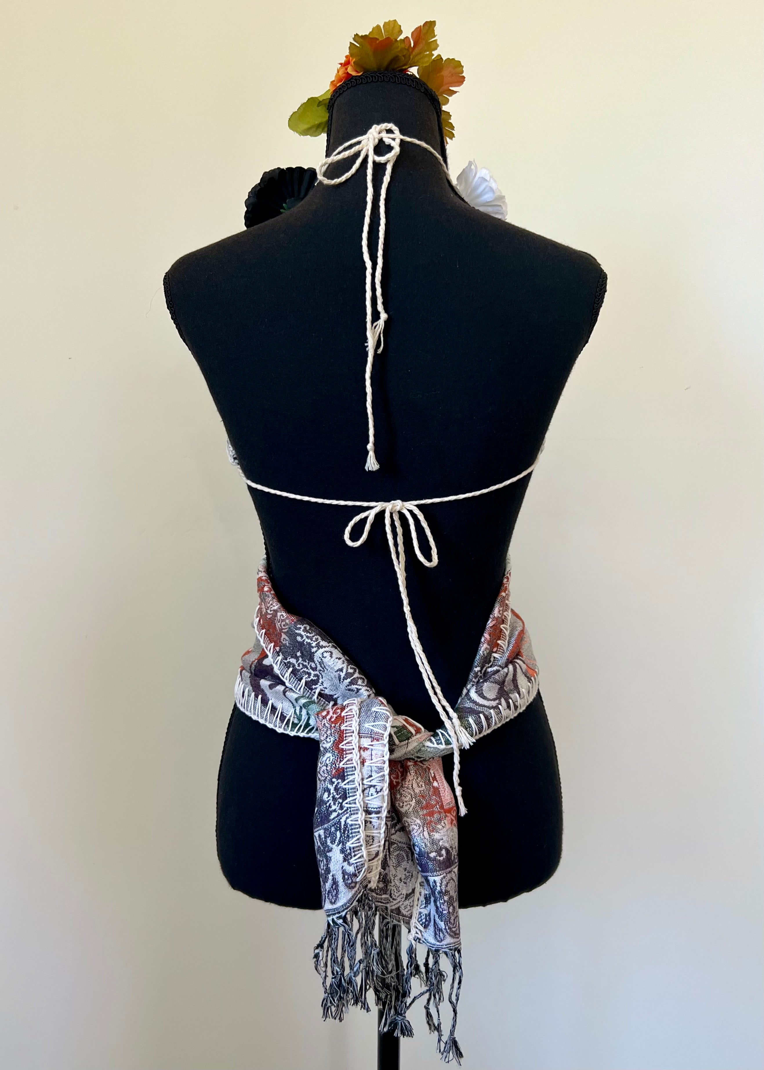 Reversible Cross-Back Wrap Top