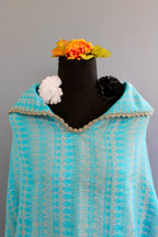 Handwoven Artisan Poncho Shawl