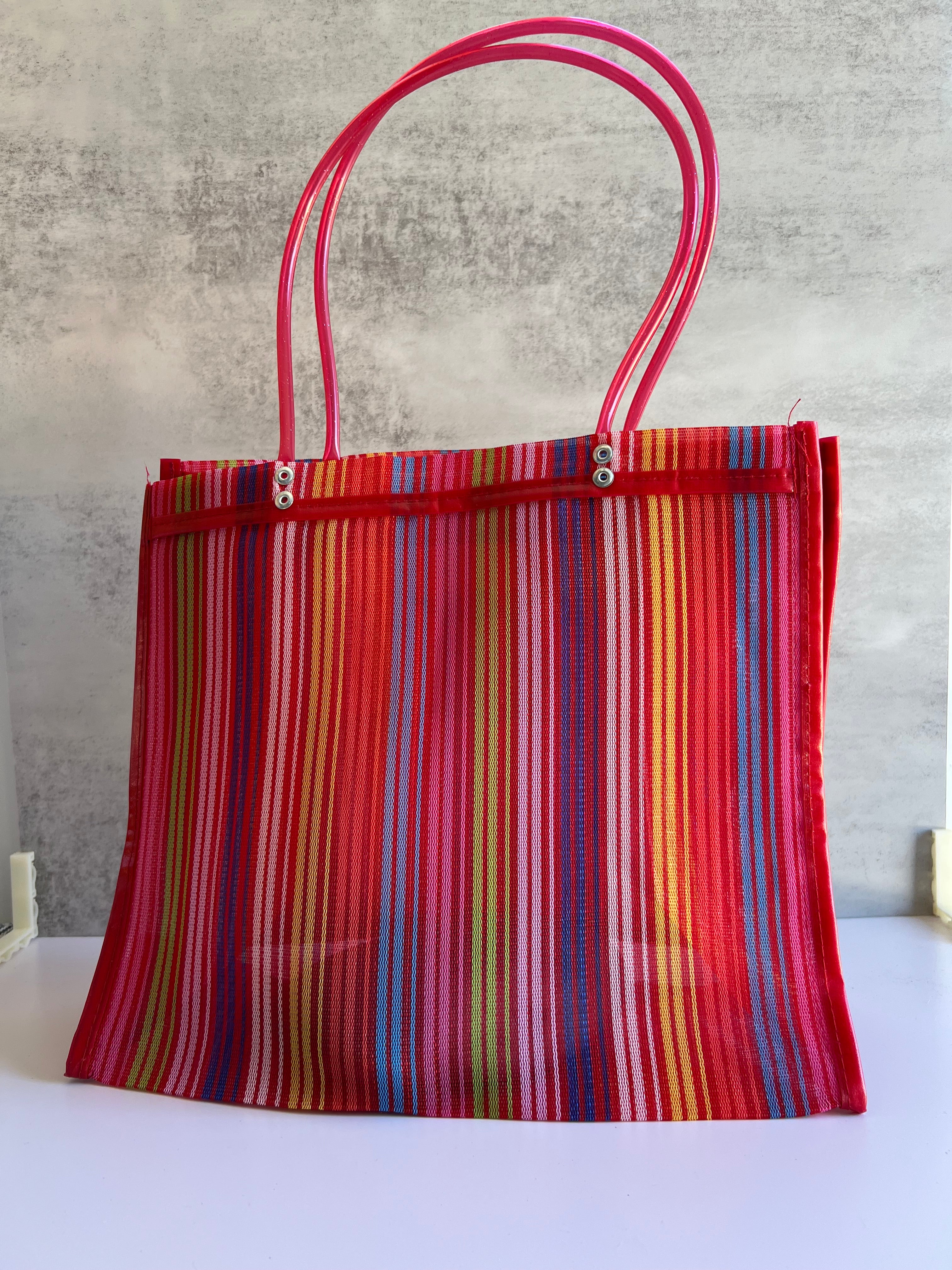 Mexican Market Bag, Floral Tote Bag