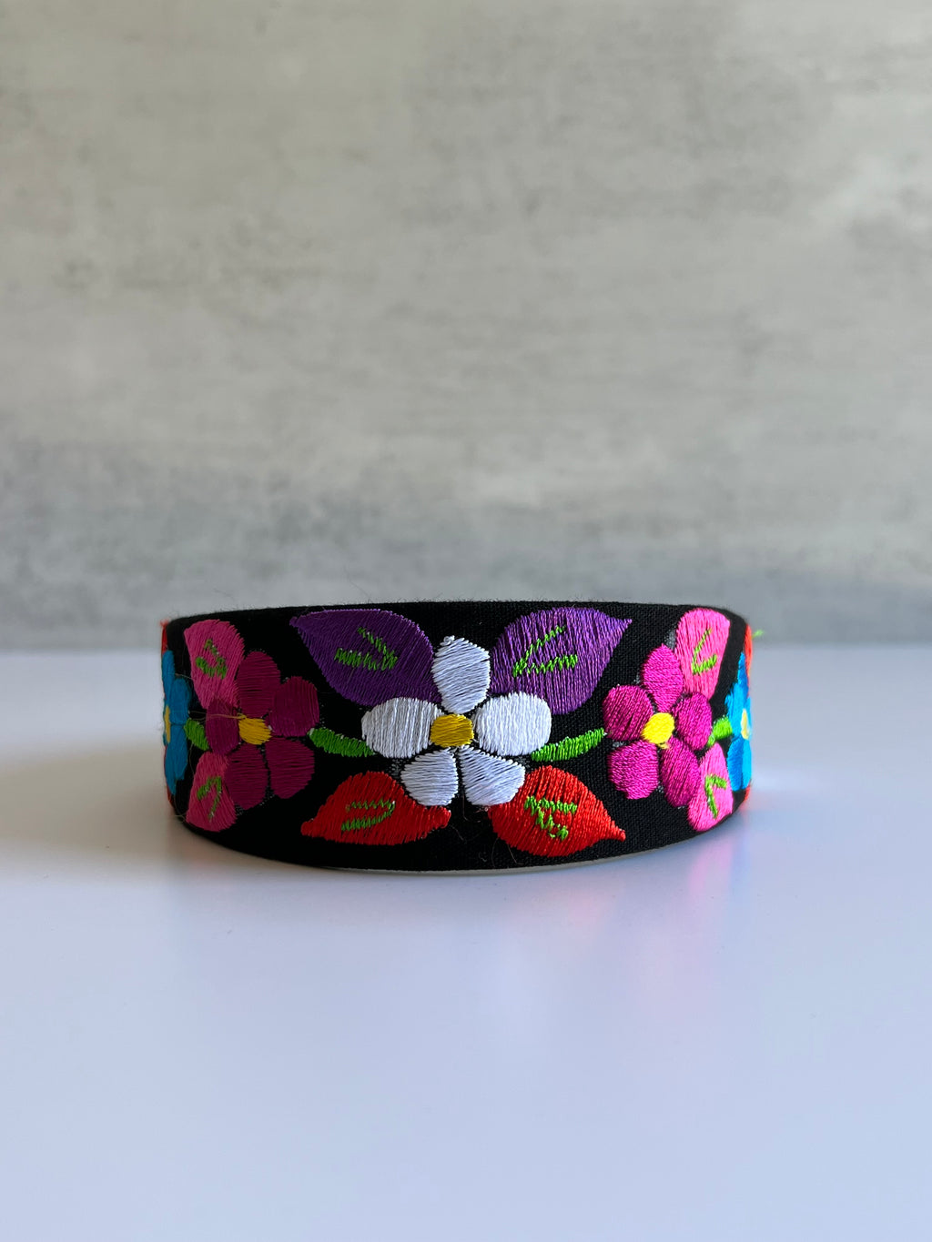 Embroidered Headbands Floral