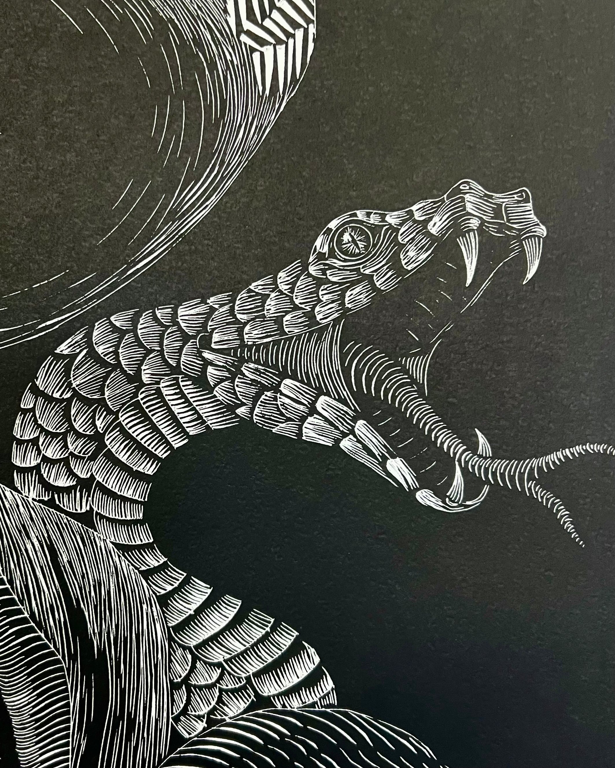 “Zapato” by Leon Arrazola- Grabado- Woodcut Printmaking
